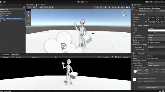 Hand Tracking Interaction
